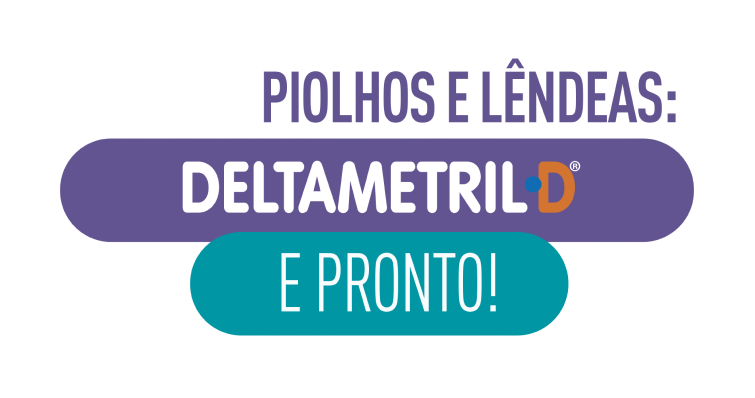contra piolhos e lêndeas: Deltametril D e Pronto